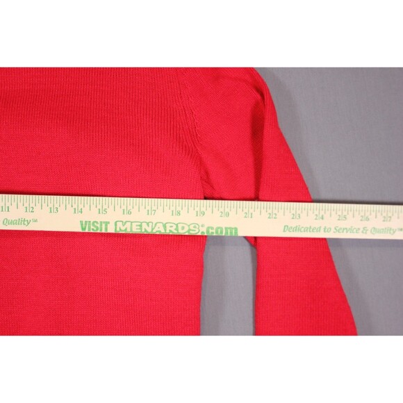 H&M Womens Santa Claws Red Ugly Sweater Christmas Sz S - Picture 6 of 11